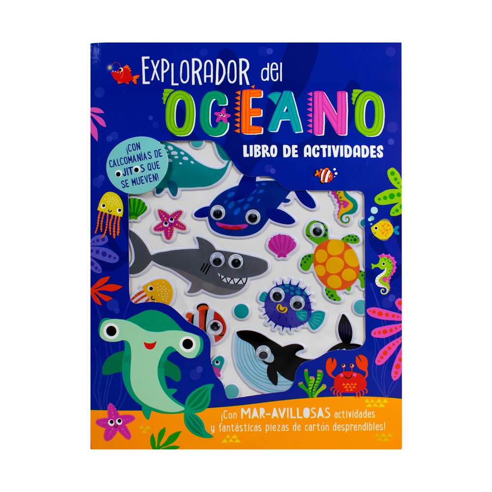 Libro de actividades: explorador d el oceano
