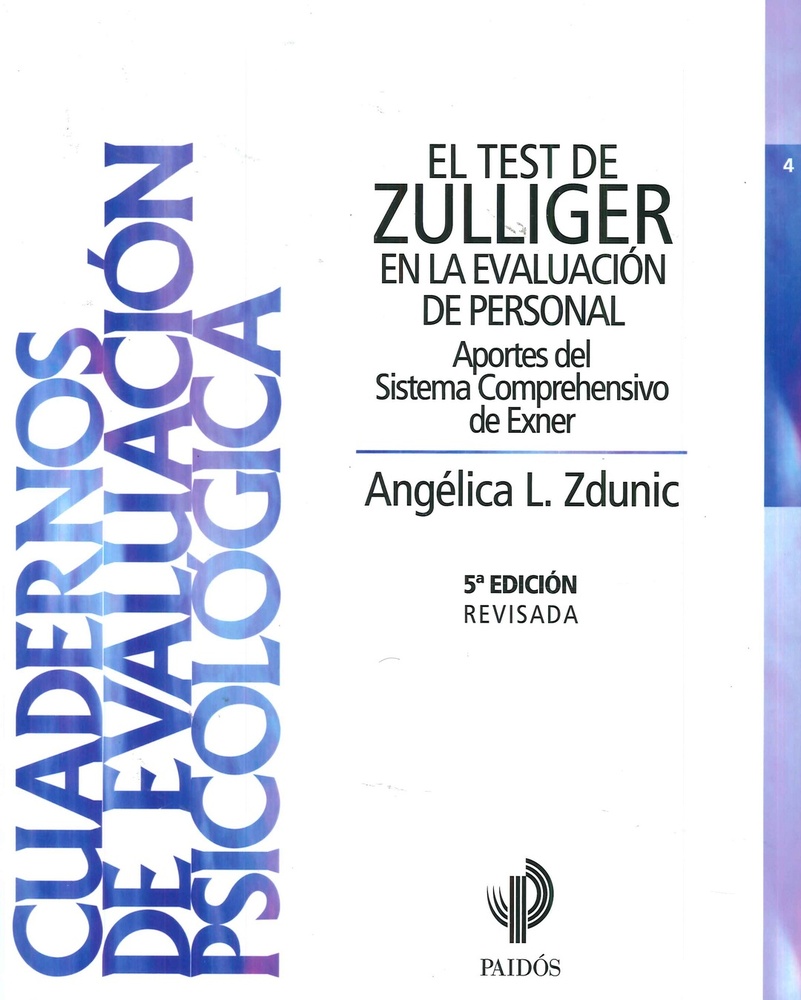 El test de Zullinger en la evaluacion de personal