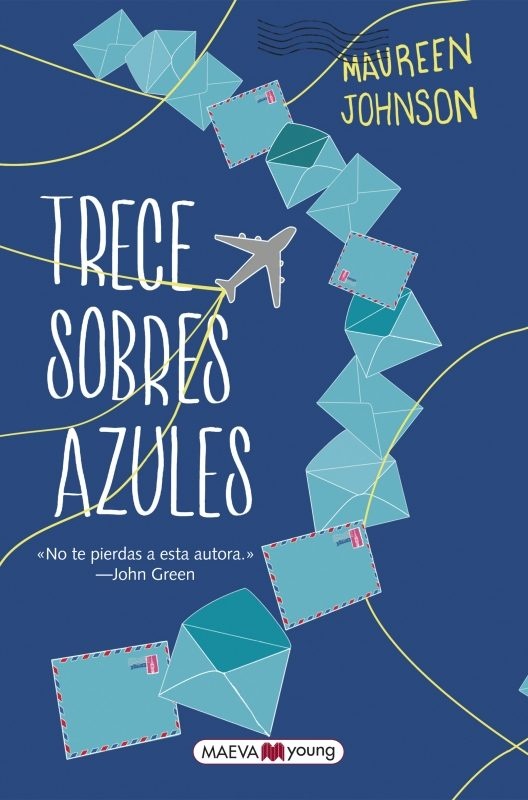 trece sobres azules
