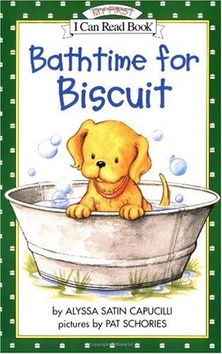 Bathtime for biscuit