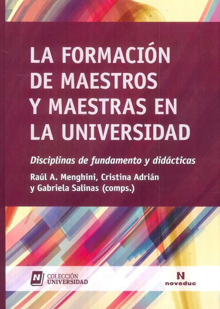 Formacion de maestros y maestras en la universidad. La