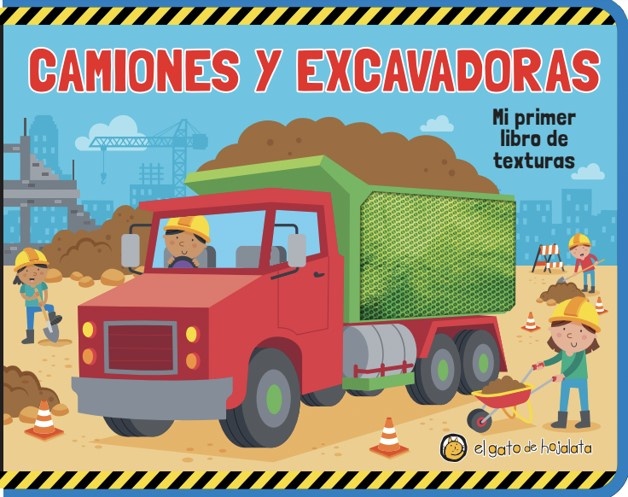 Camiones y excavadores