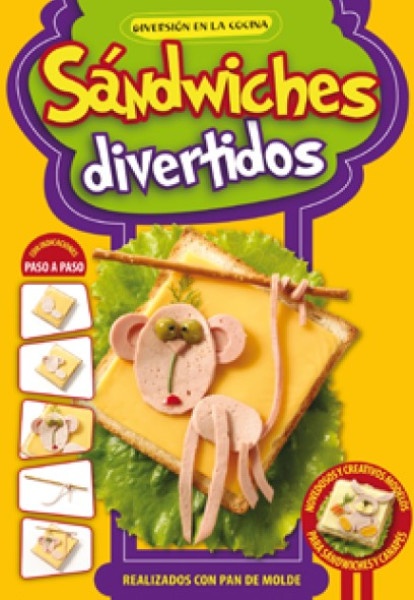 Sandwiches divertidos - pan de molde