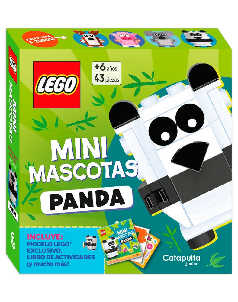 Lego mini mascotas: Panda
