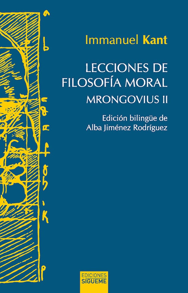 Lecciones de filosofia moral. Mrongovius II