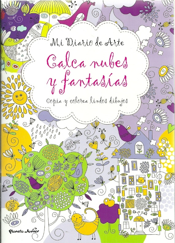 Mi diario de arte. Calca nubes y fantasias