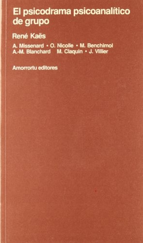 El Psicodrama Psicoanalitico De Grupo