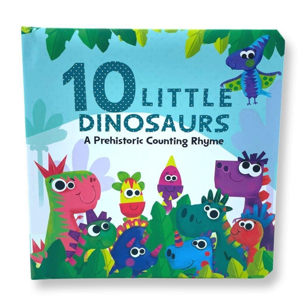 10 little dinosaurs