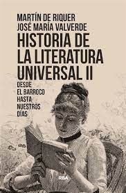 Historia de la literatura universal II