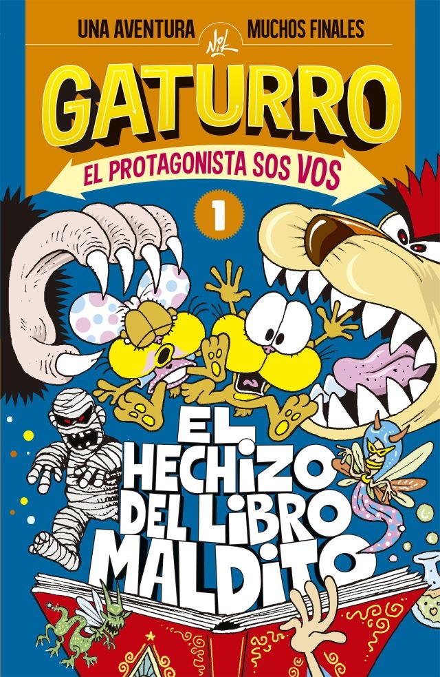 Gaturro. El Hechizo Del Libro Maldito (Gaturro. El Protagonista Sos Vos 1)
