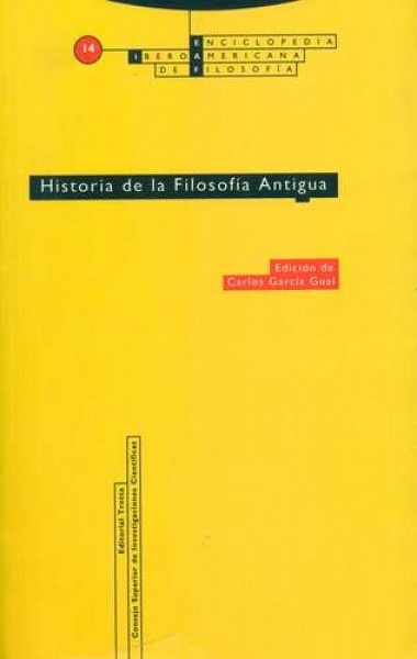 Historia de la filosofia antigua