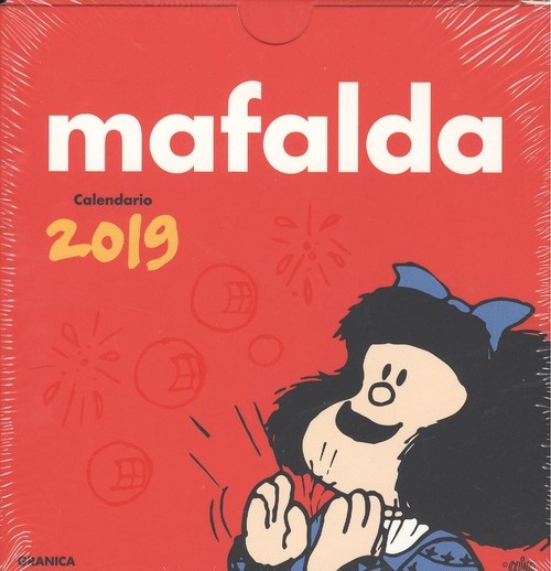 Mafalda 2019 Calendario C/Caja Rojo