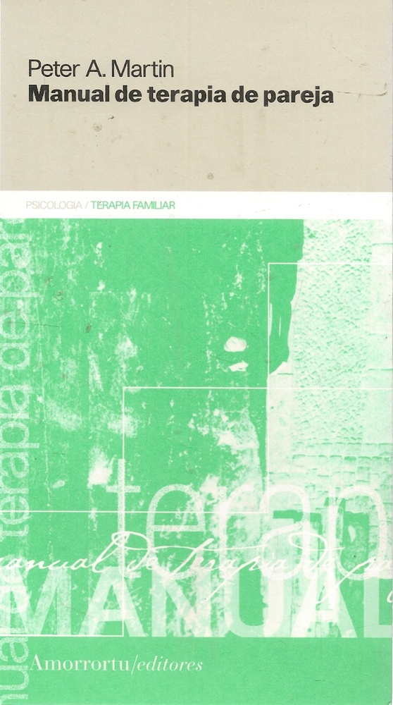 Manual de terapia de pareja