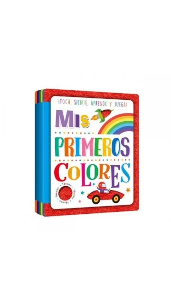 Libro felpa colores