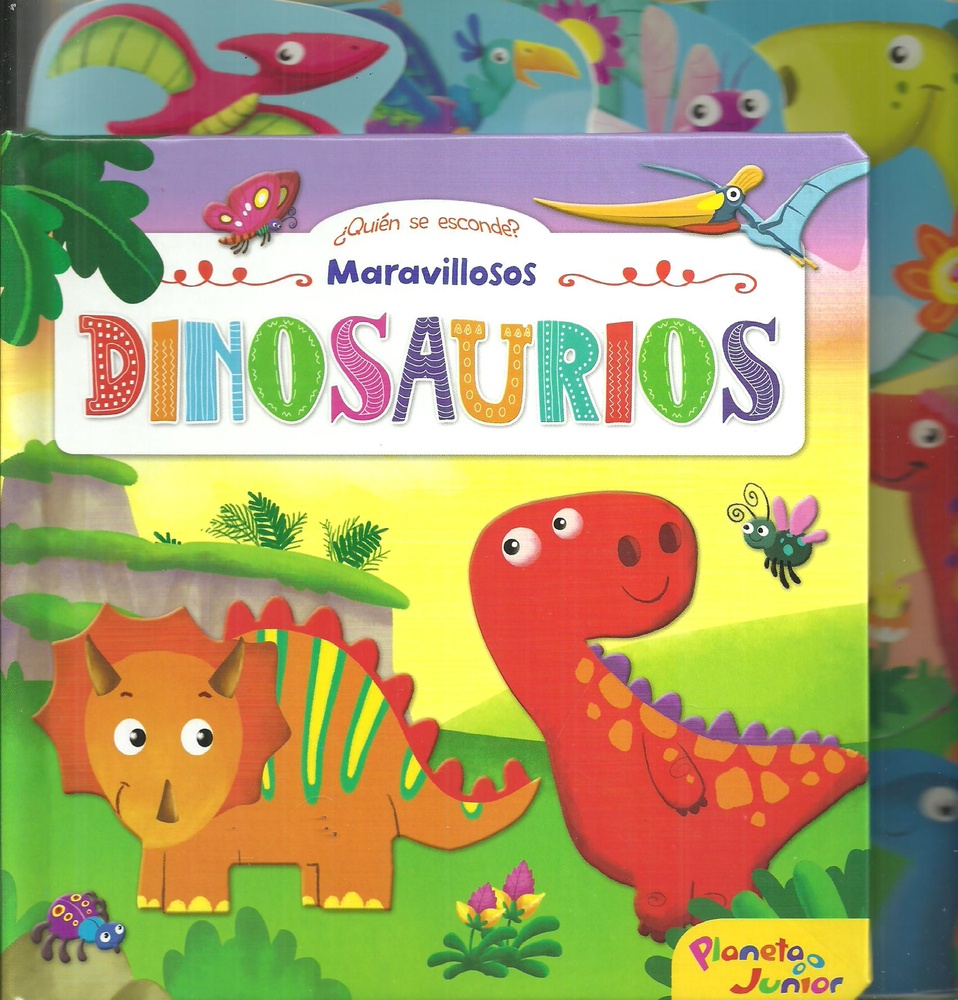 Quien se esconde. Maravillosos dinosaurios