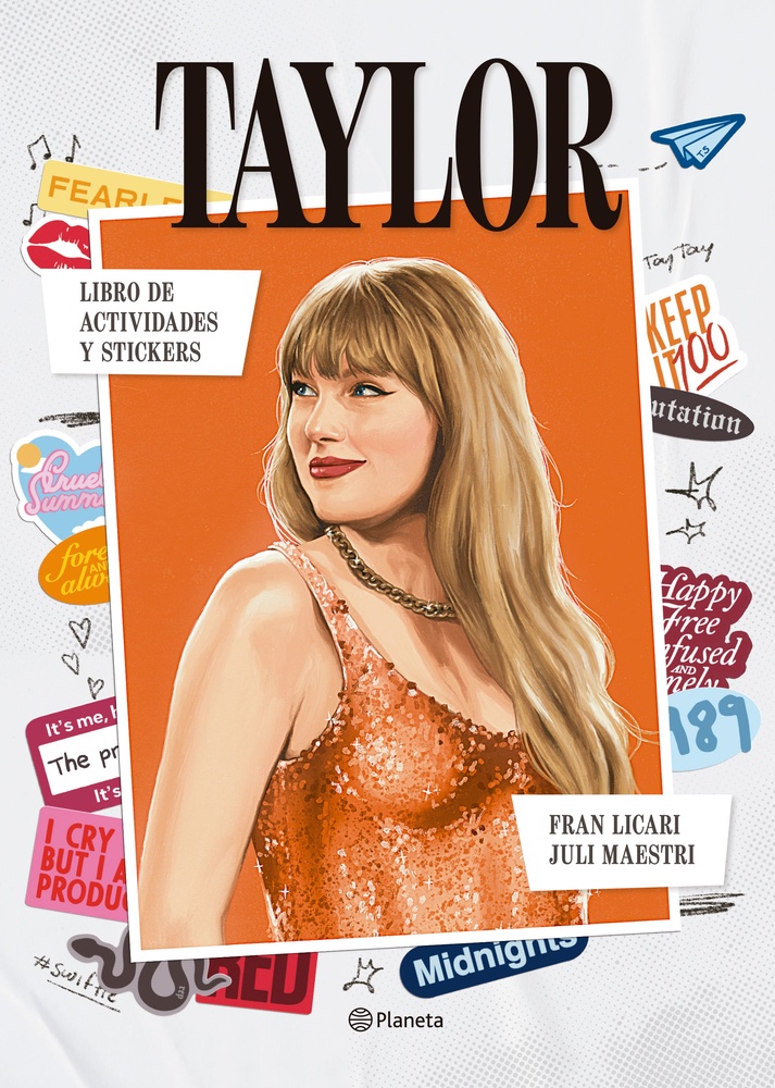Taylor Swift. Libro de actividades y stickers