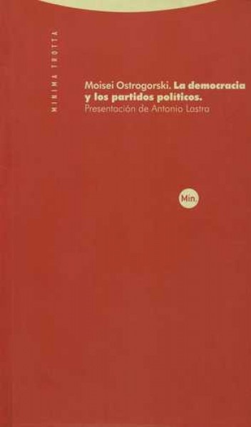 La democracia y los partidos políticos