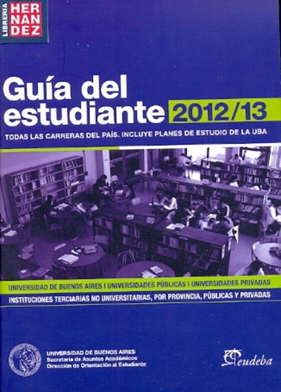 Guia del estudiante 2012/13
