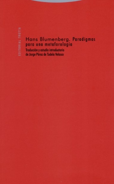 Paradigmas para una metaforologia