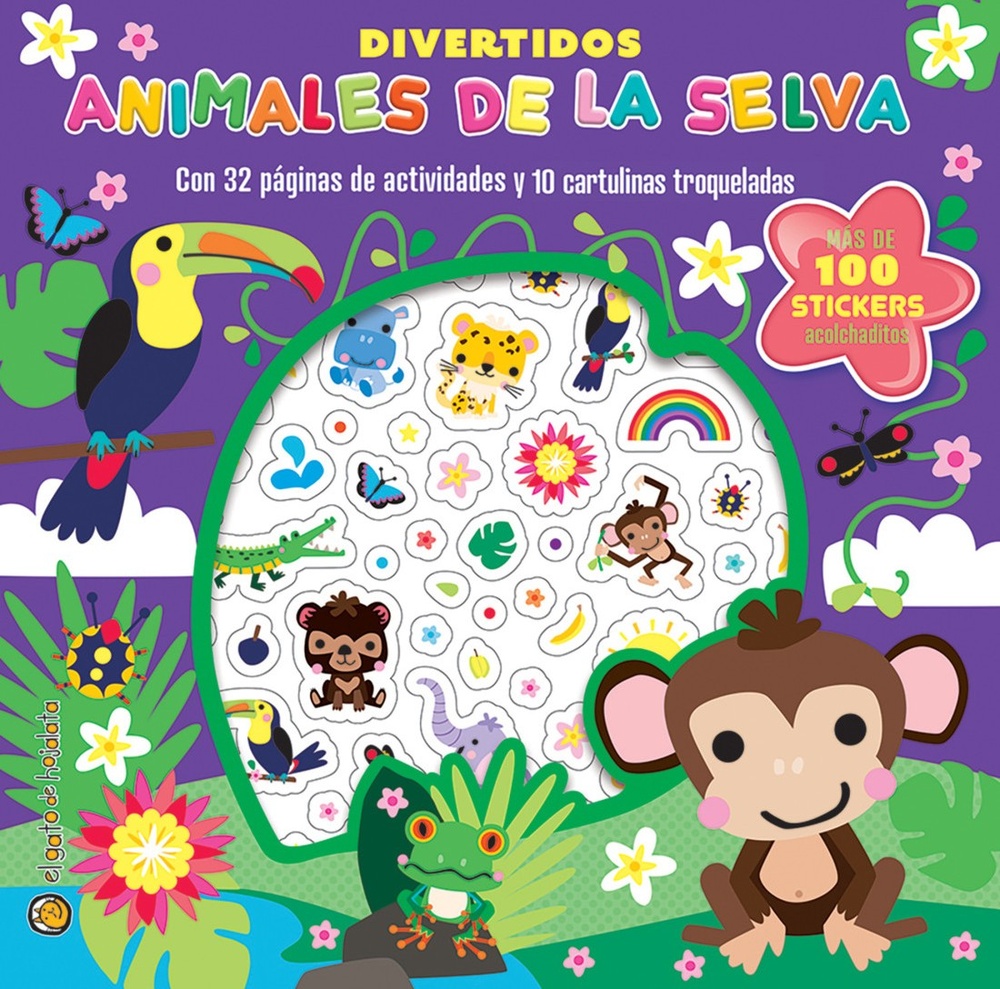 Divertidos animales de la selva