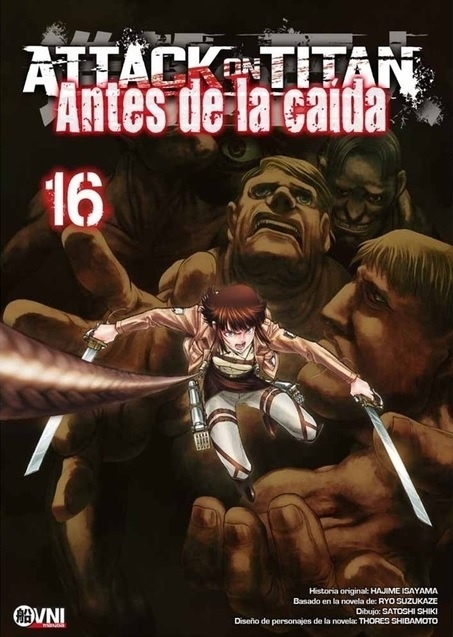 Attack on Titan Antes de la caída Vol. 16