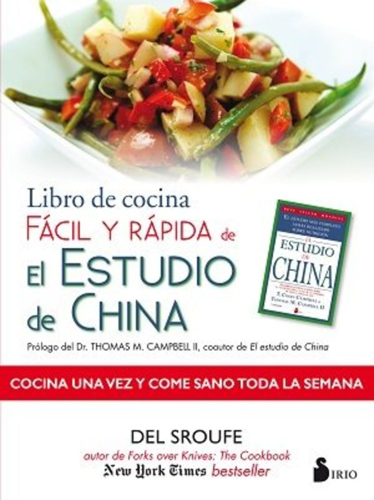 Libro de cocina facil y rapida de el estudio de china