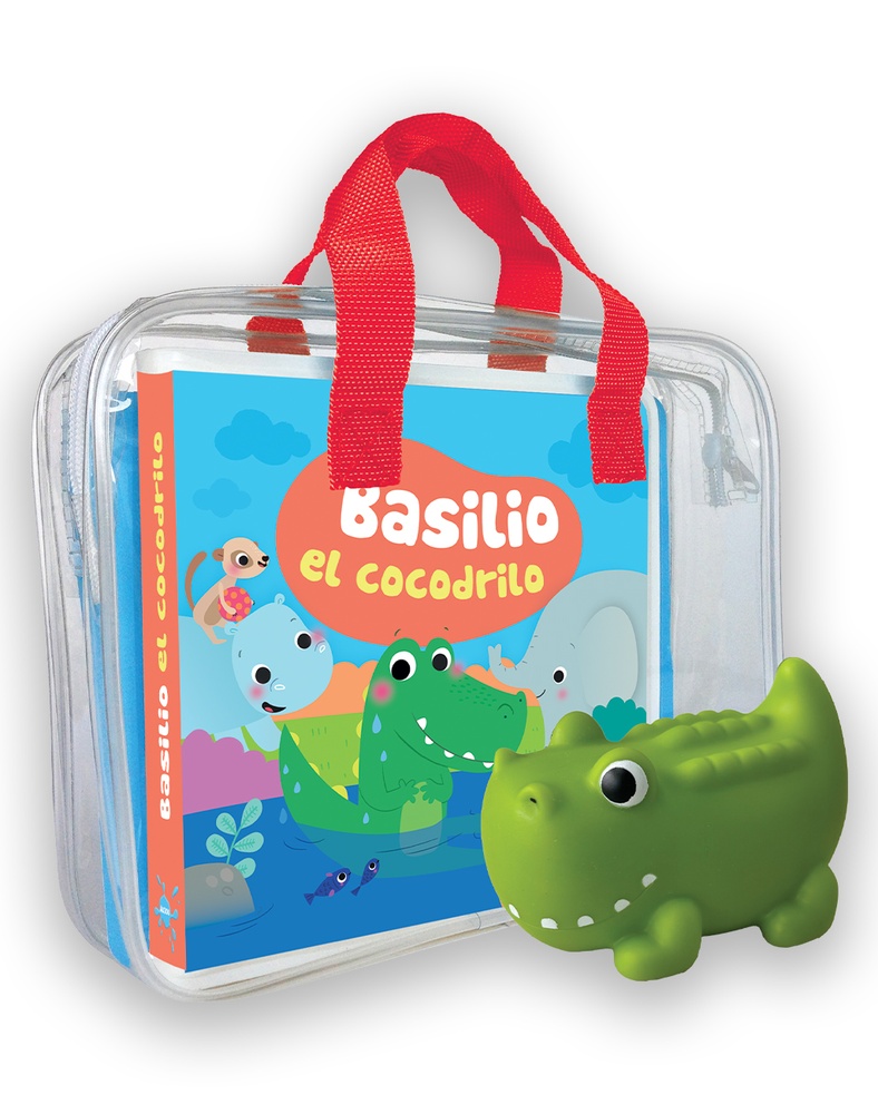 Libros de baño: Basilio el cocodrilo