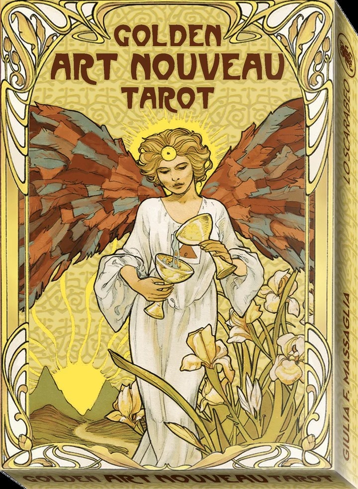 Tarot golden art nouveau