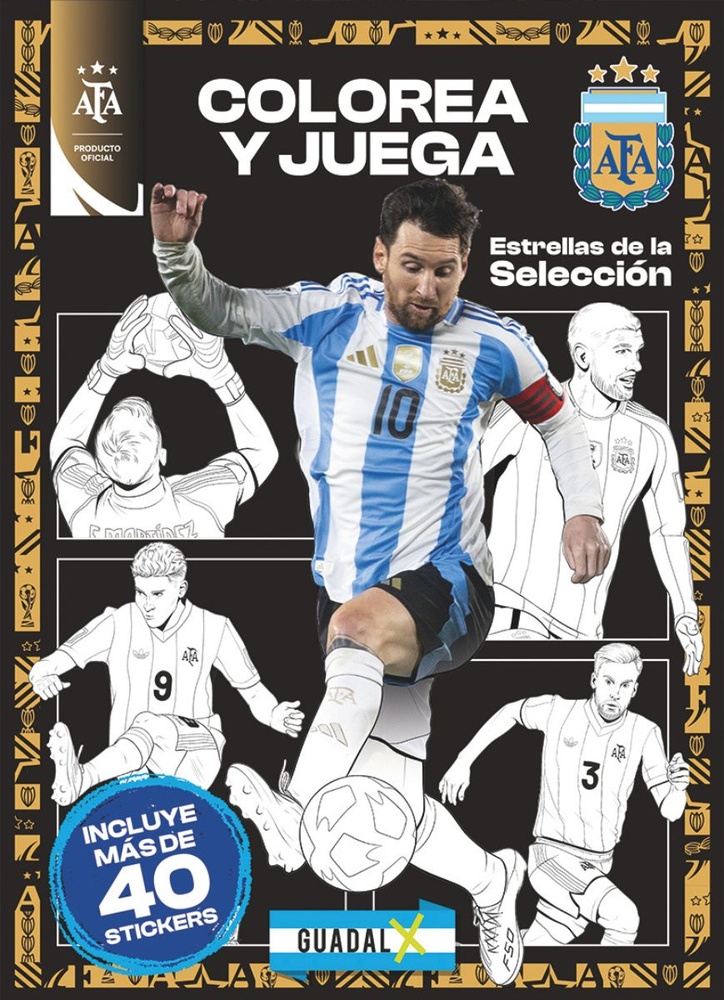 Colorea y juega: estrellas de la selección