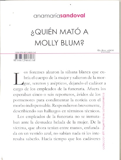 Quién mató a Molly Blum?