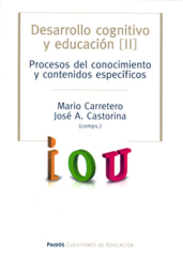 Desarrollo cognitivo y educacion II