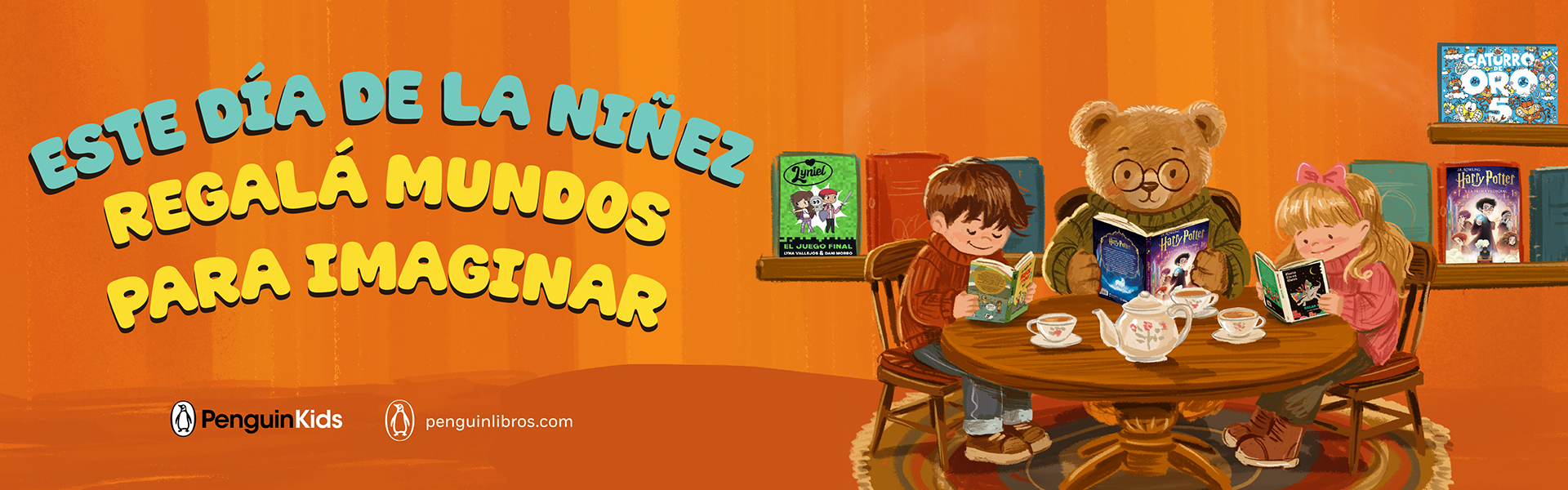 Día de la Niñez Penguin