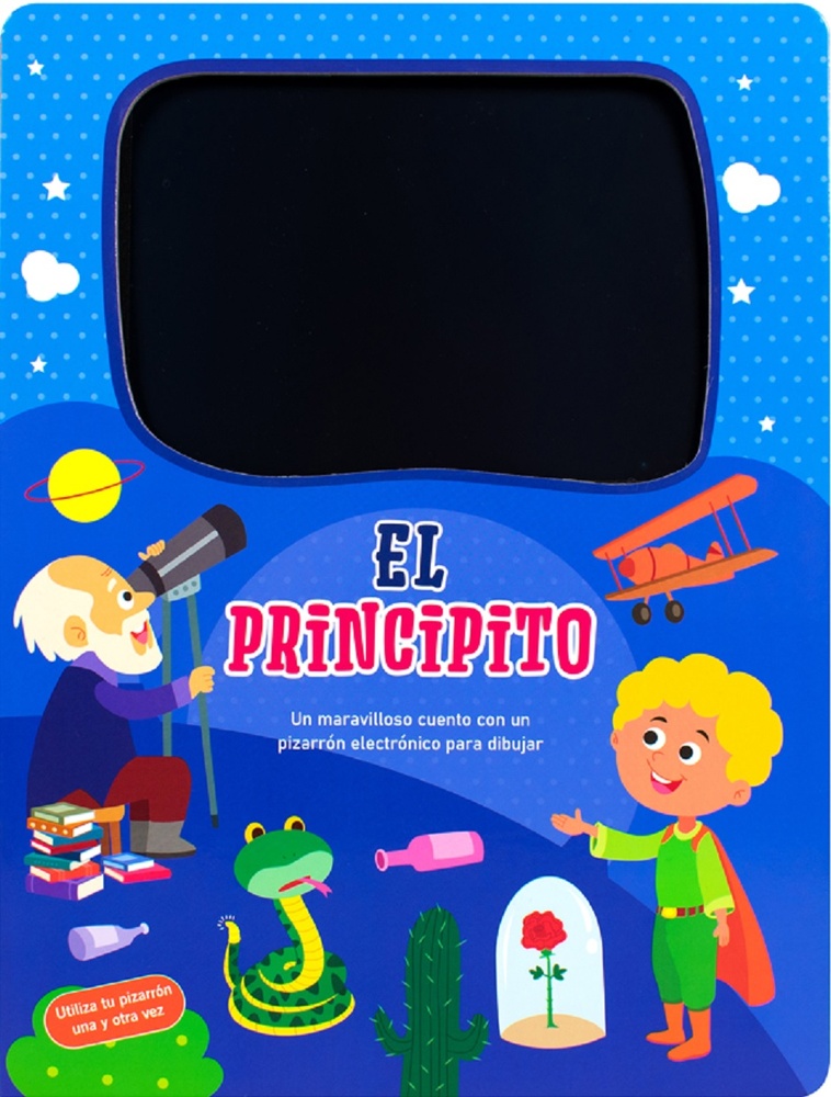 Libro con pizarron electronico: el principito