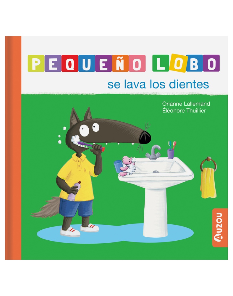 Pequeño Lobo se lava los dientes