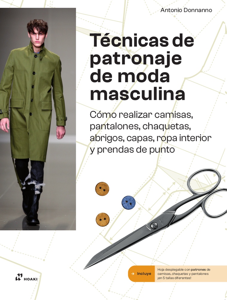 Tecnicas de patronaje de moda masculina