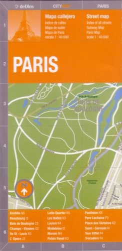 Paris City Map