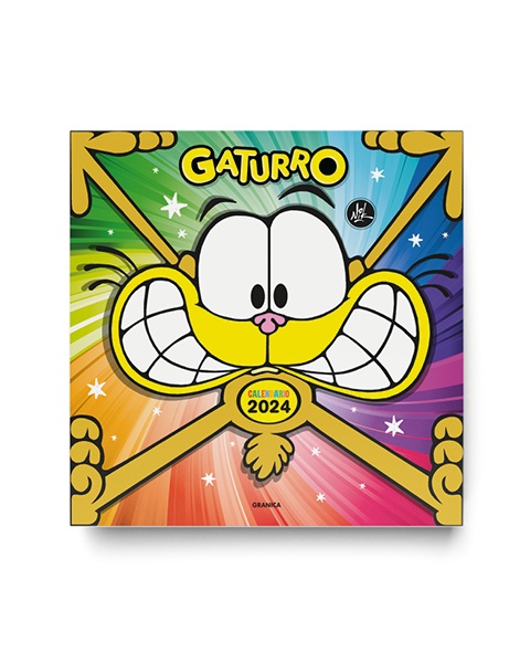 Gaturro, calendario de pared 2024