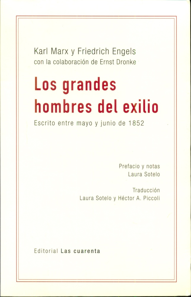 Los Grandes hombres del exilio