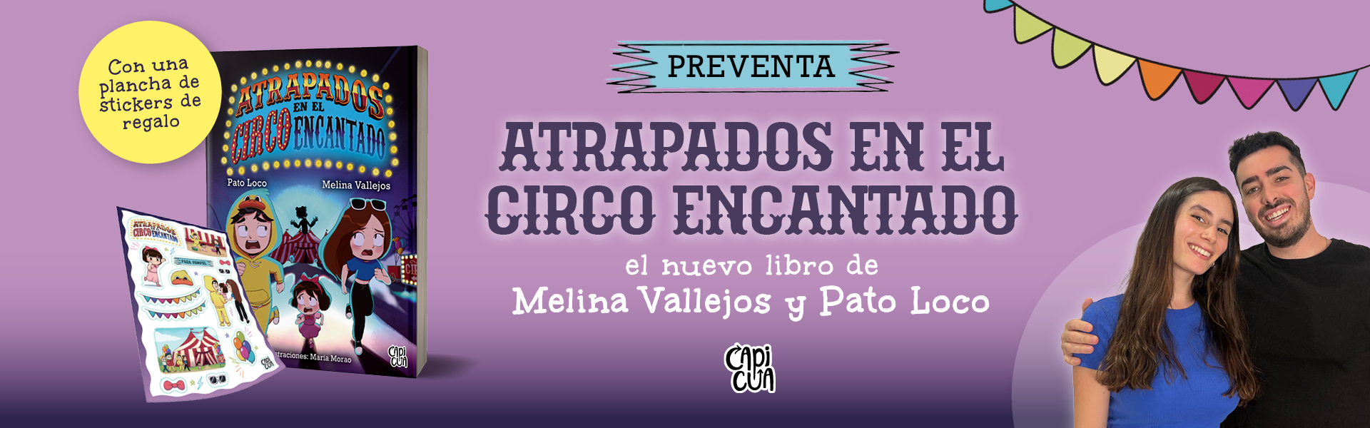 Preventa Atrapados en el circo