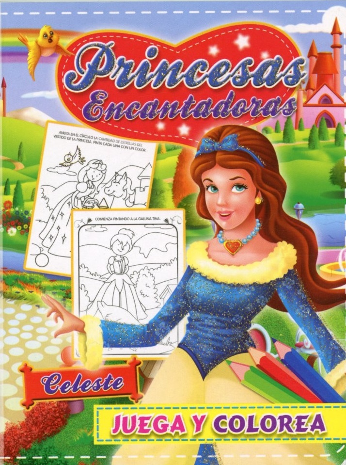 Princesas encantadoras- celeste