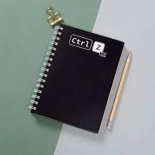 Cuaderno A5 Control