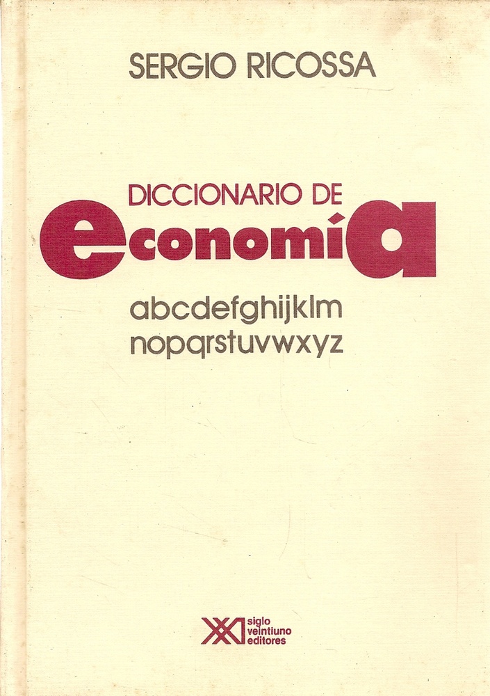 Diccionario De Economia
