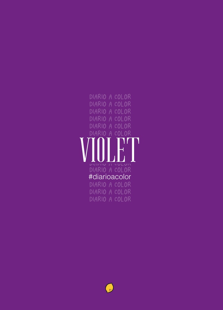 Diario a color. Violet