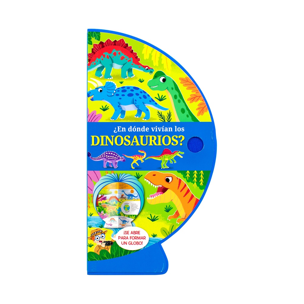 Esferico: ¿en donde vivian los din osaurios?