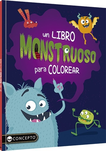 Un libro monstruoso para colorear
