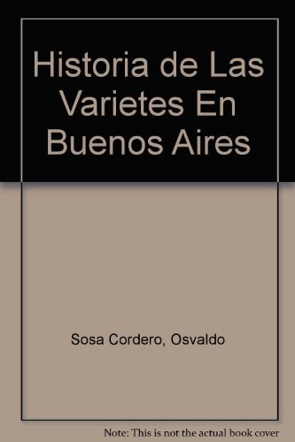 Historia de las varietes en buenos aires (1908-1925)