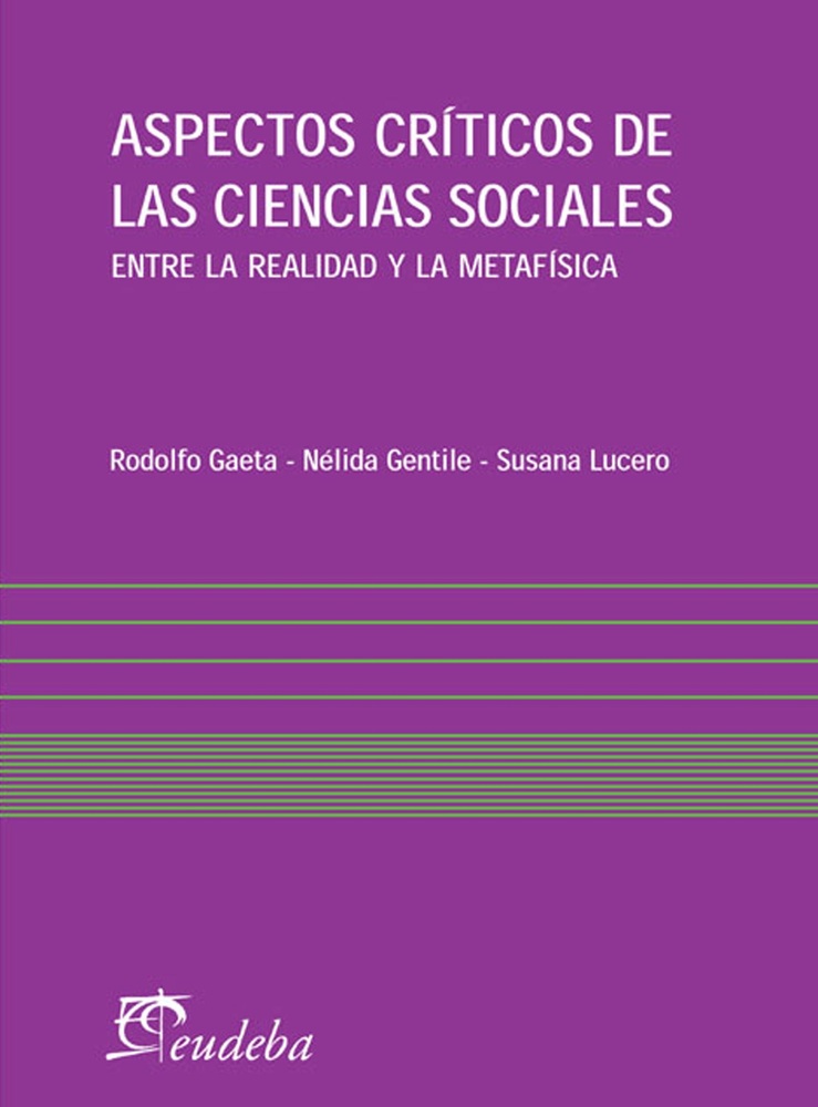 Aspectos criticos de las ciencias sociales