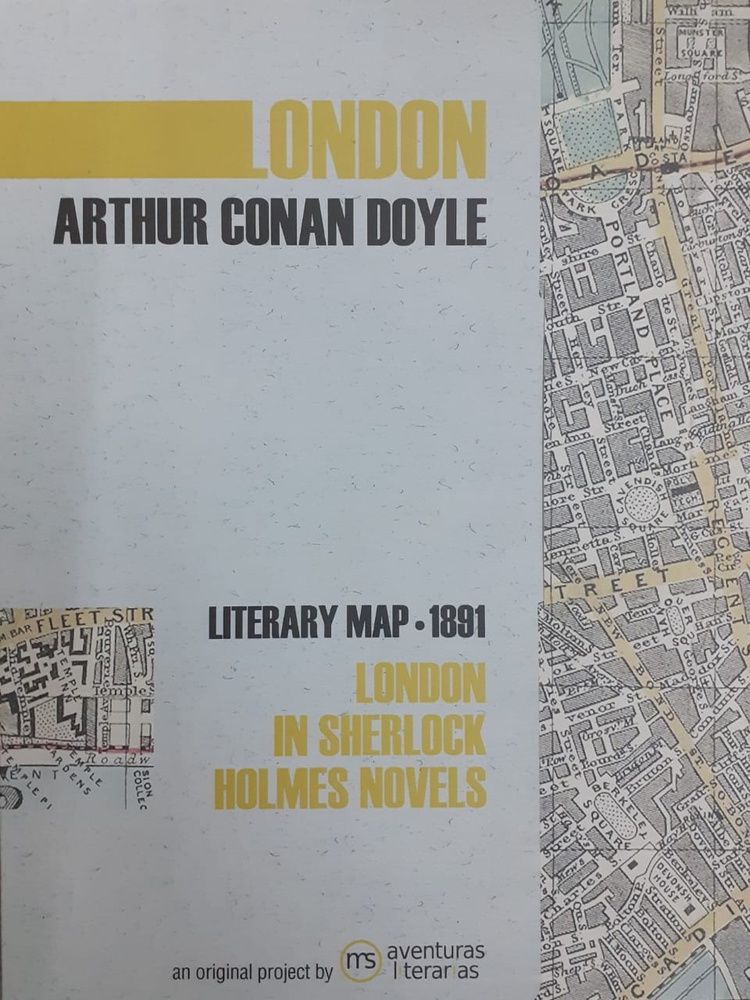 Sherlock holmes maps of london