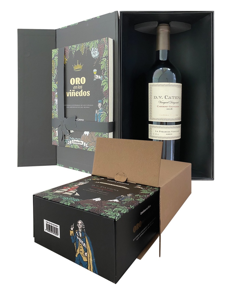 Oro en los viñedos - Caja