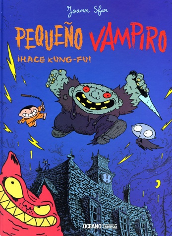 Pequeño vampiro hace Kung-Fu